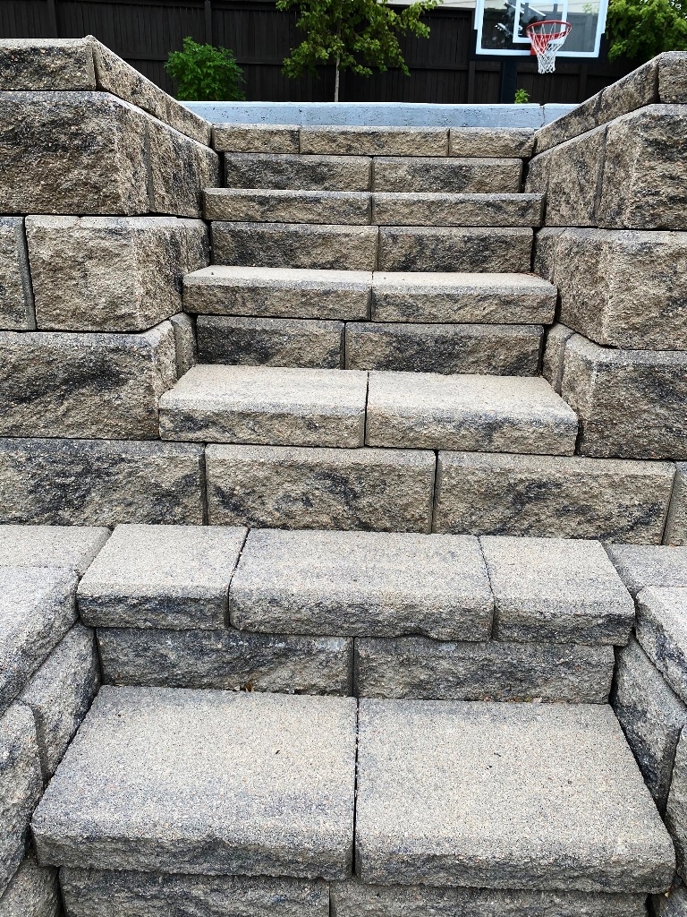 Brady concrete pathways and steps