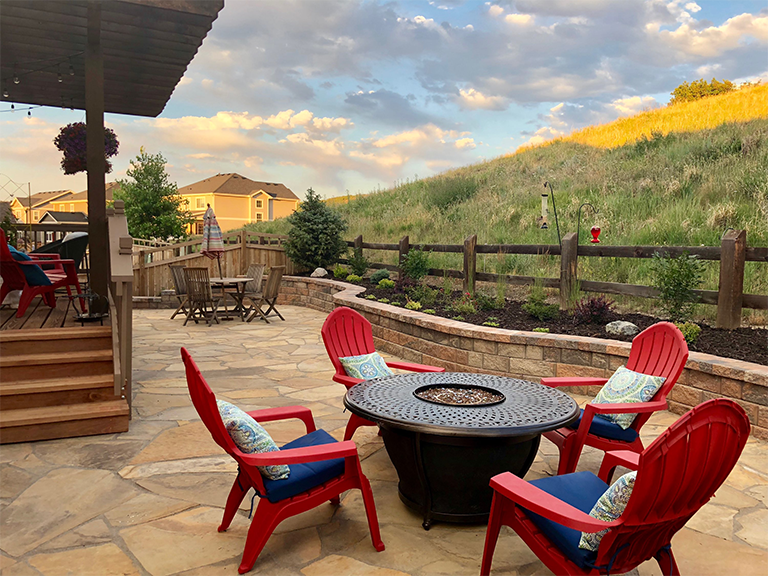 outdoor living space style 1
