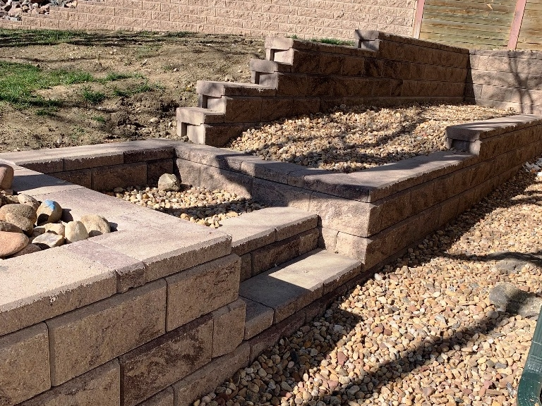 Retaining wall style 2