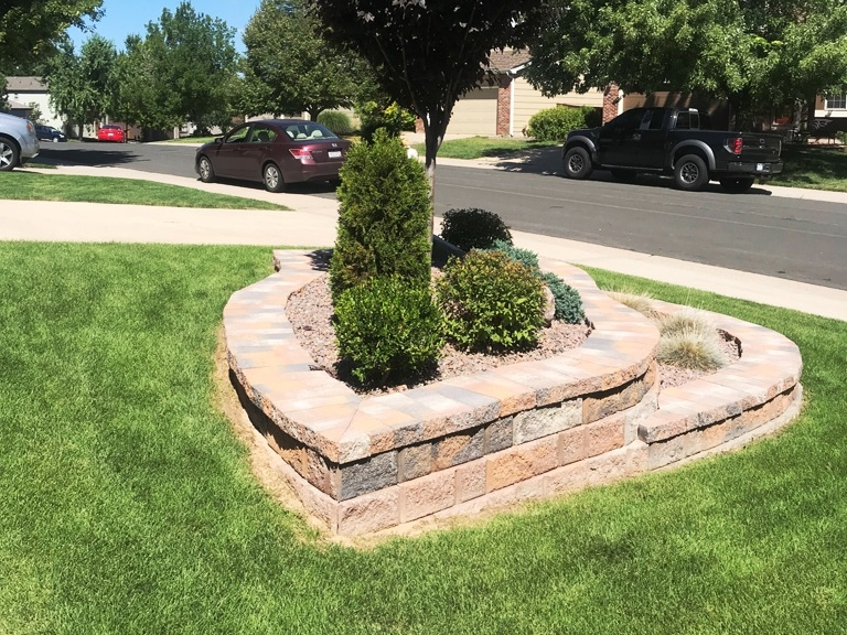 Retaining wall style 7